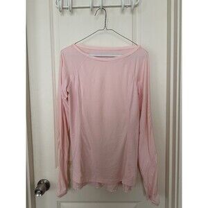 Lululemon Emerald Long Sleeve Size 4 Powdered Rose